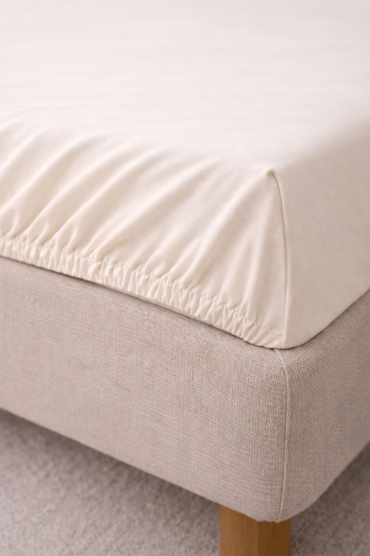Basic Cotton Satin Single Fitted Sheet (100 x 200 cm)