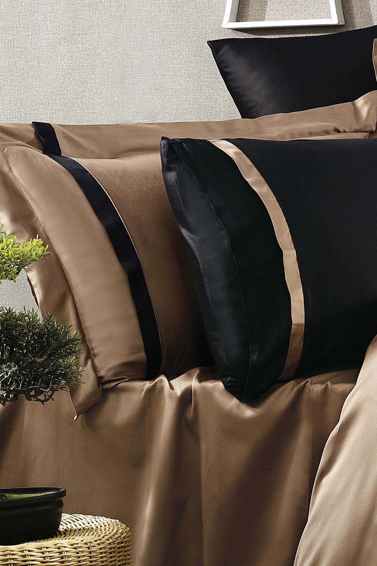 Elite 100% Cotton Satin Double 6-Piece Duvet Cover Set