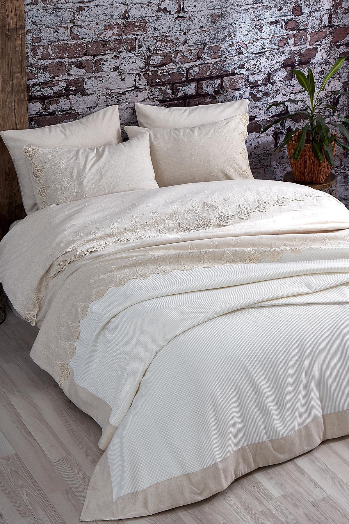 Emma Dantelli Super King Size 7-Piece Duvet Cover + Bedspread Set - Nazik Home - Worthy of My Home!
