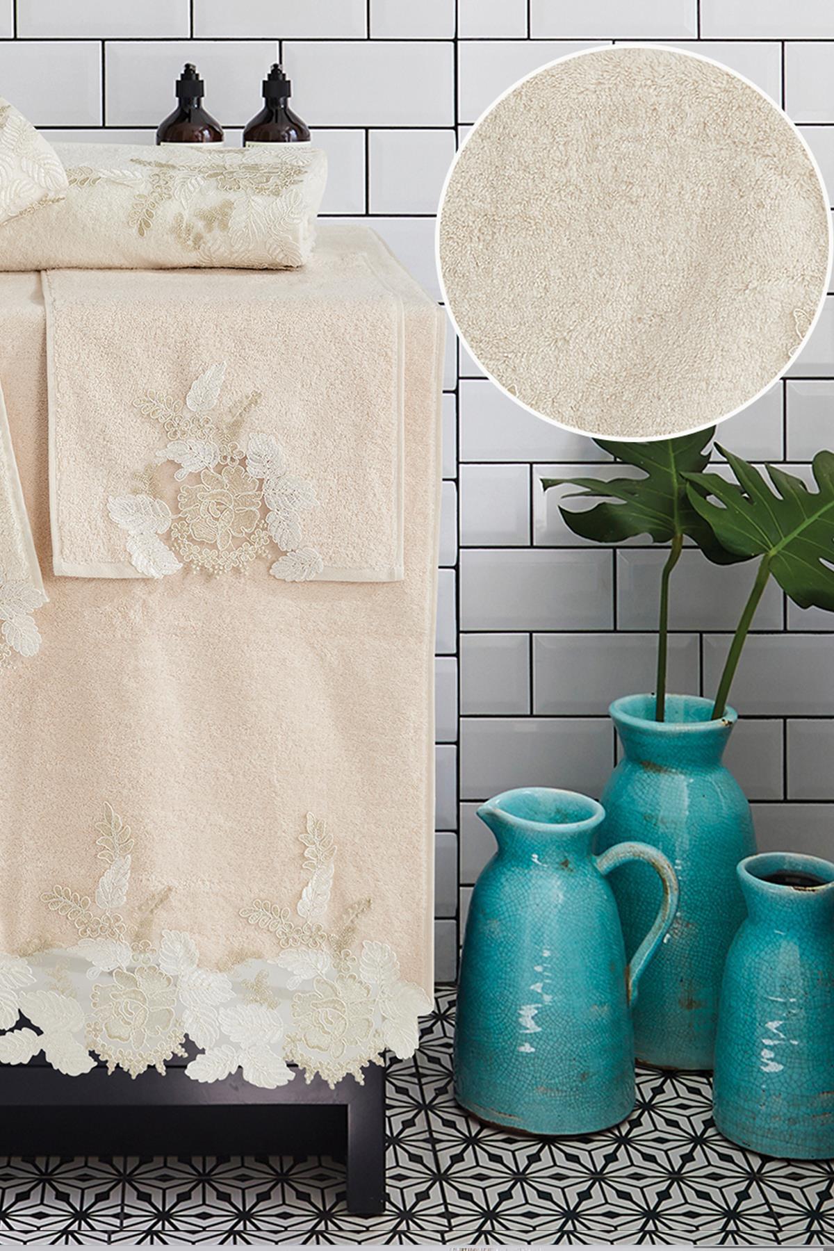 Florence Lace Face Towel (50 x 90 cm)