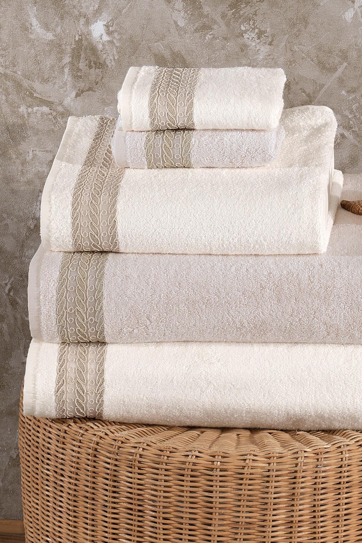 Rasta Embroidered Bath Towel (90 x 150 cm) - Nazik Home - Value for My Home!