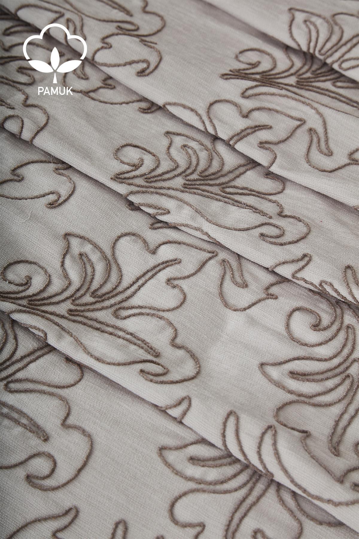 Ribera Embroidered Double 9-Piece Duvet Cover + Pique Set - Nazik Home - Value for My Home!