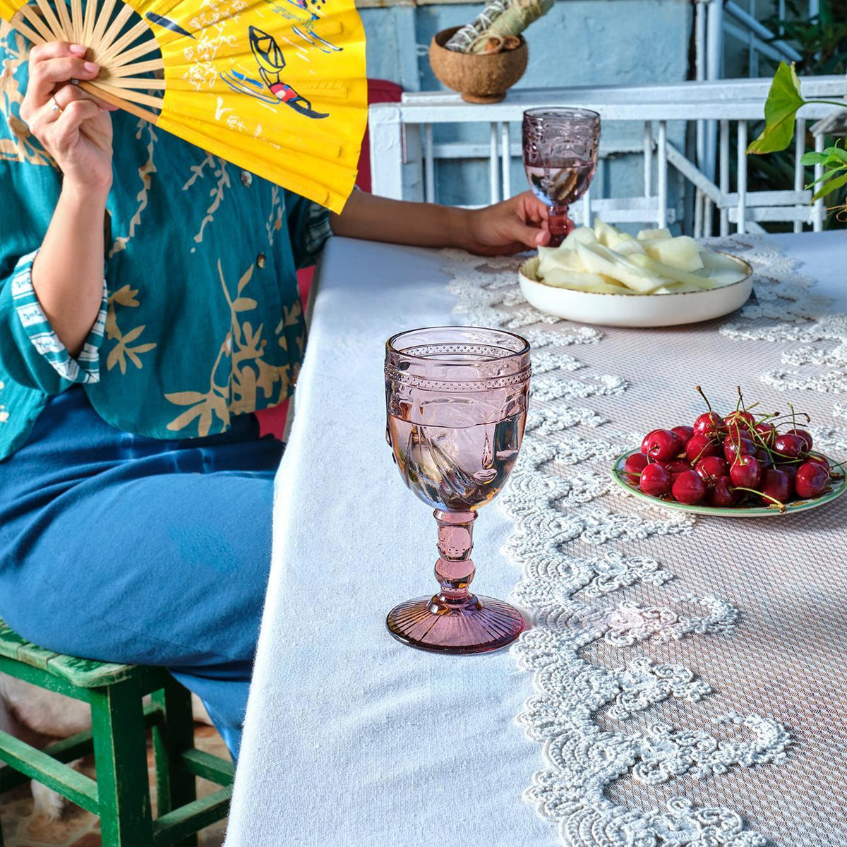 Tablecloth with Vole Runner (150 x 320 cm)